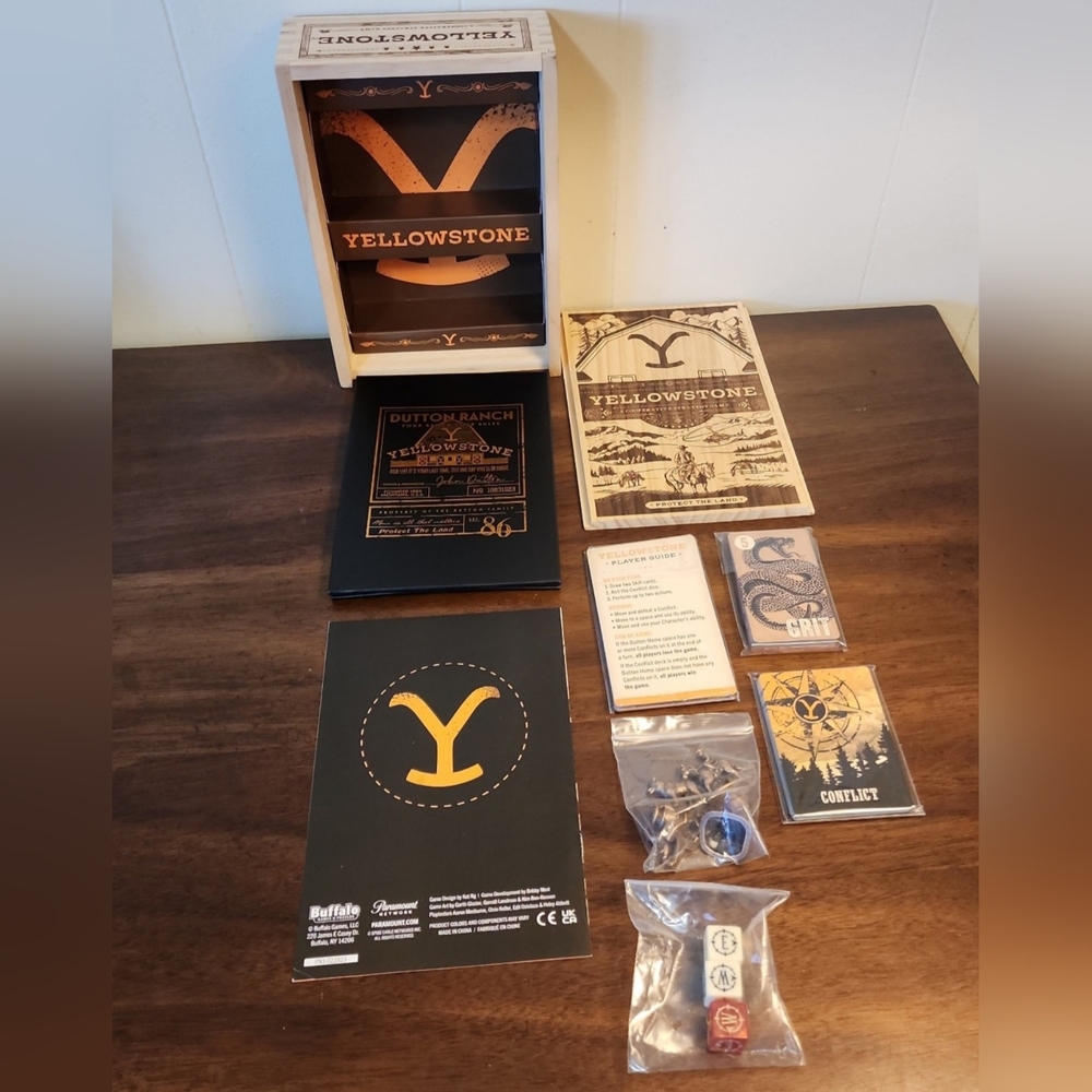 Collectible Edition Yellowstone Board Game  by Blue Buffalo.